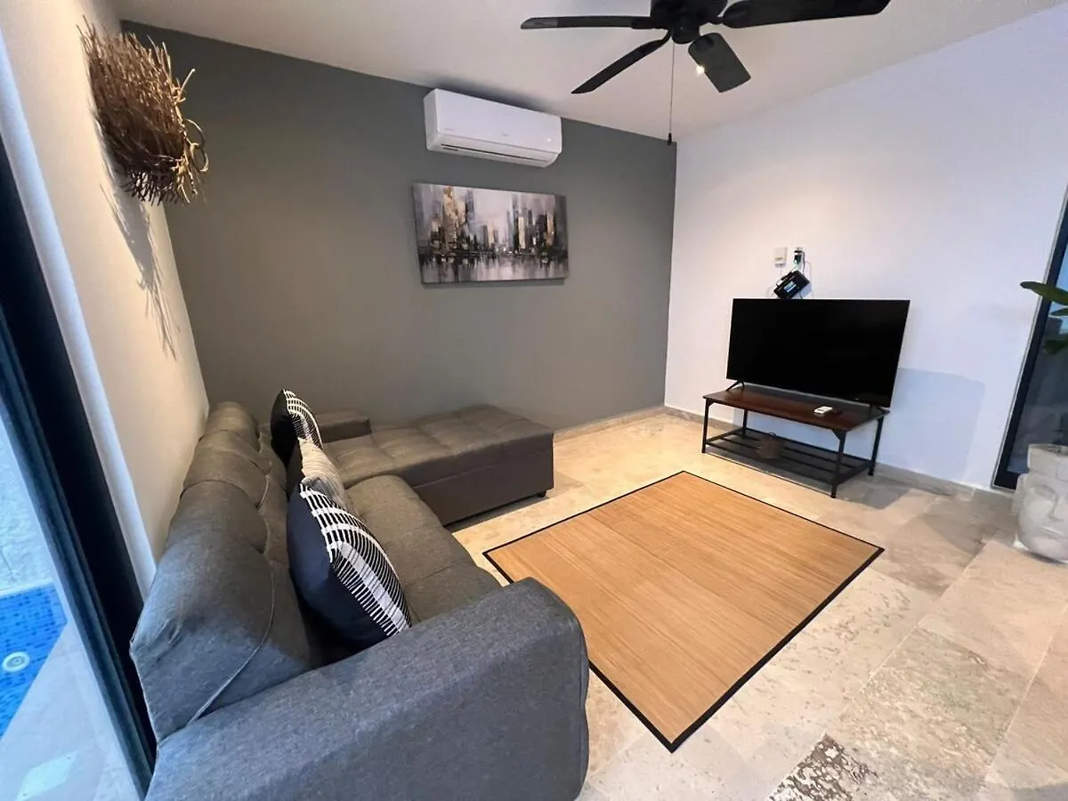 Tulum-Onebedroom-Fastwifi-Pooltable-Privatetub Apartment