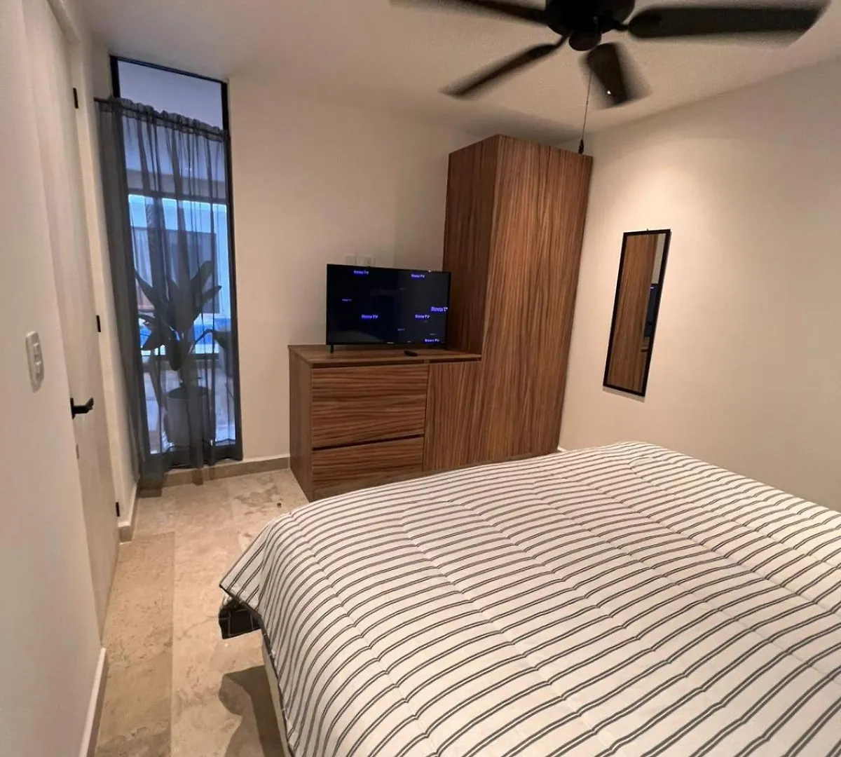 Apartment Tulum-Onebedroom-Fastwifi-Pooltable-Privatetub