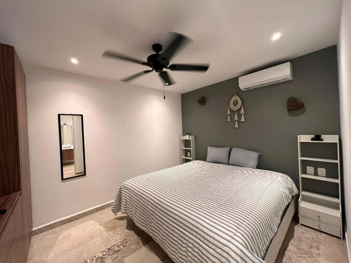 Tulum-Onebedroom-Fastwifi-Pooltable-Privatetub Apartamento Tulum